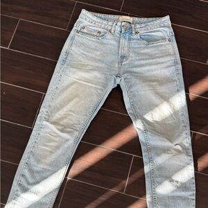 Pull&Bear Sky Blue Denim Pants